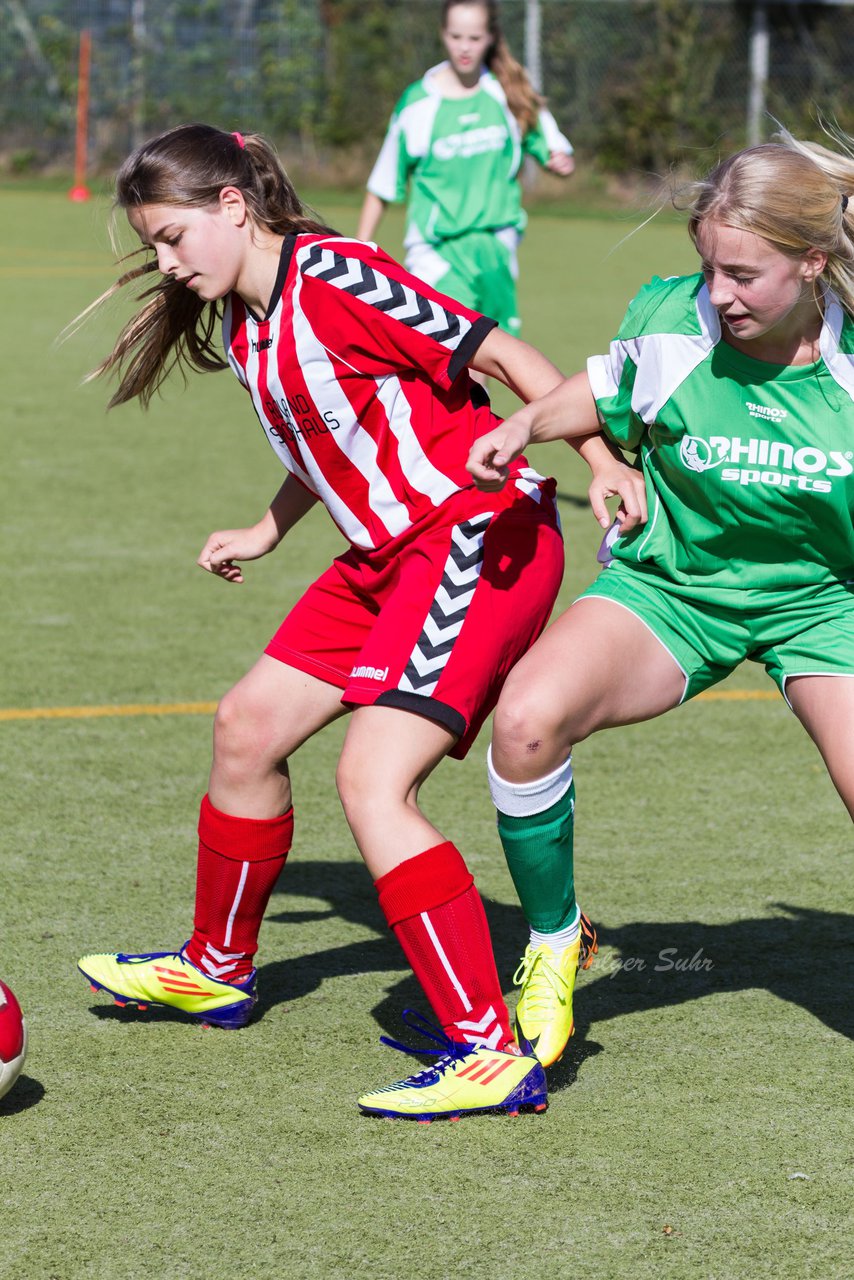 Bild 230 - C-Juniorinnen Kaltenkirchener TS - TuS Tensfeld : Ergebnis: 7:0